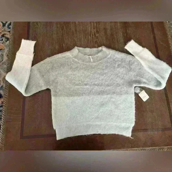 NWT Free People Autumn Sky Pullover Sweater - XS - Picture 3 of 7